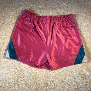 Pink Girl’s Puma Shorts